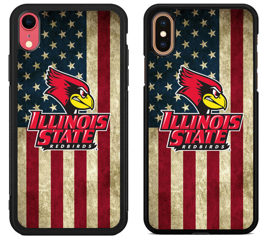 Illinois State Redbirds Flag iPhone X | Xs | Xr | Xs Max Case