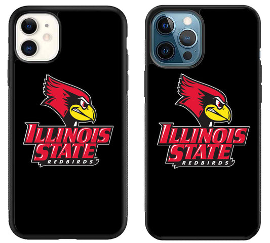 Illinois State Redbirds Logo Black iPhone 11 | 11 Pro | 11 Pro Max Case