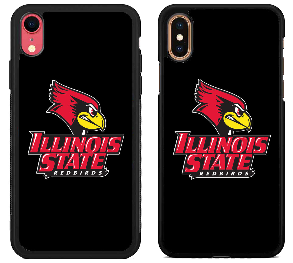 Illinois State Redbirds Black iPhone X | Xs | Xr | Xs Max Case
