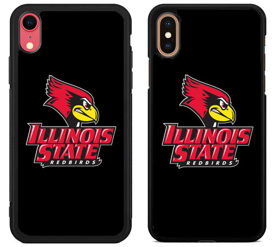 Illinois State Redbirds Black iPhone X | Xs | Xr | Xs Max Case