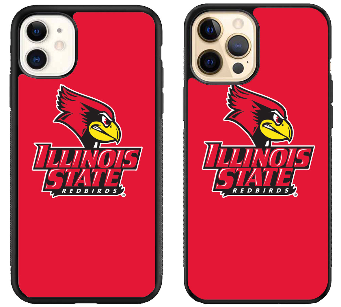 Illinois State Redbirds Logo iPhone 12 | 12 Mini | 12 Pro | 12 Pro Max Case