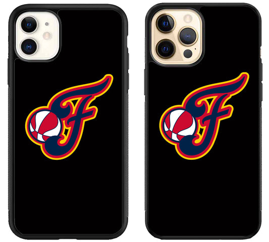 Indiana Fever Black iPhone 12 | 12 Mini | 12 Pro | 12 Pro Max Case