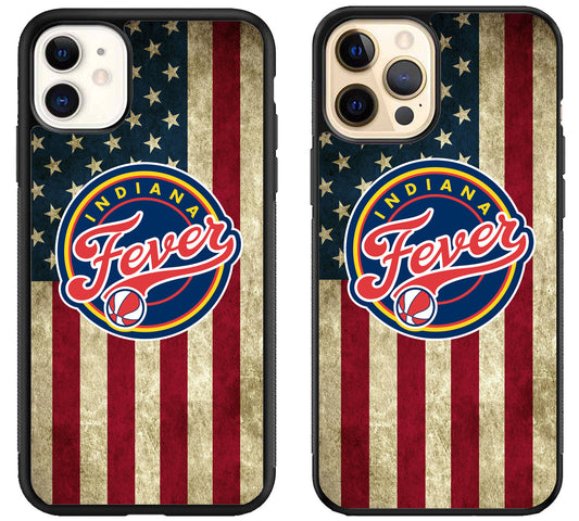 Indiana Fever Flag iPhone 12 | 12 Mini | 12 Pro | 12 Pro Max Case