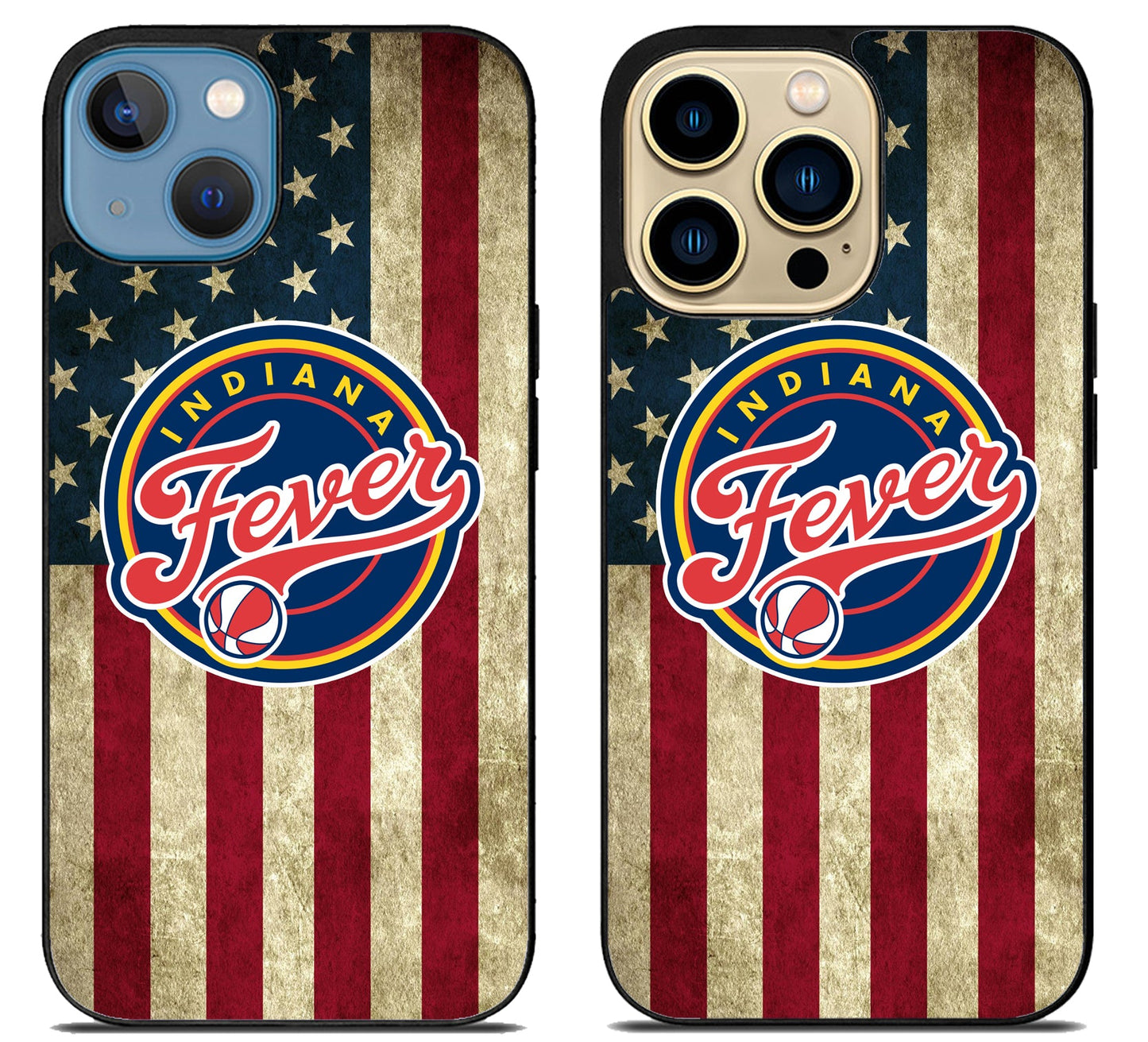 Indiana Fever Flag iPhone 14 | 14 Plus | 14 Pro | 14 Pro Max Case