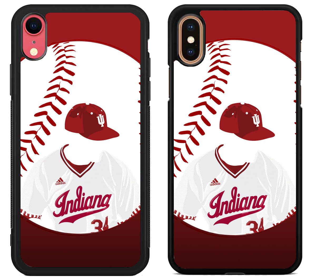 Indiana Hoosier Baseball iPhone X | Xs | Xr | Xs Max Case