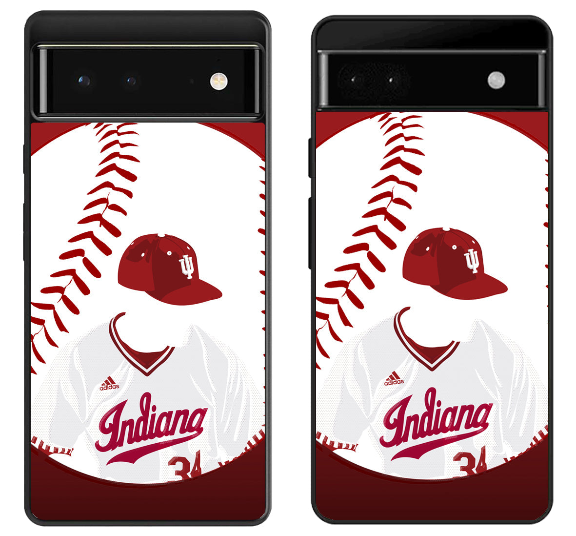 Indiana Hoosier Baseball Google Pixel 6 | 6A | 6 Pro Case