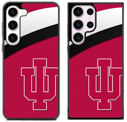 Indiana Hoosier Logo Stripe Samsung Galaxy S23 | S23+ | S23 Ultra Case