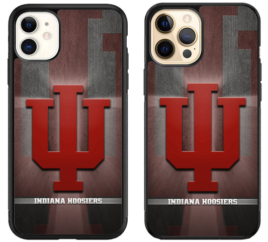 Indiana Hoosiers Background iPhone 12 | 12 Mini | 12 Pro | 12 Pro Max Case