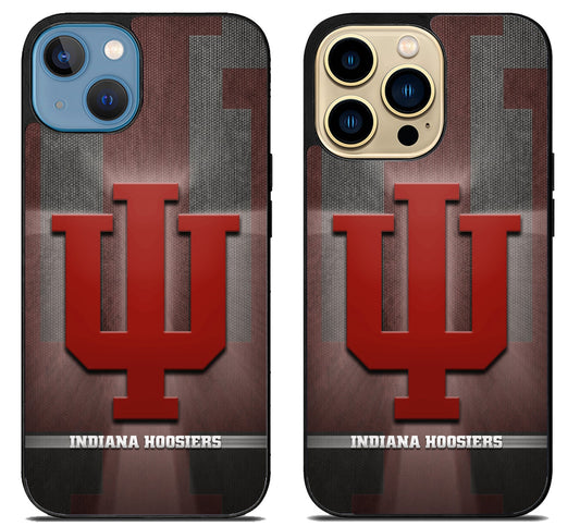 Indiana Hoosiers Background iPhone 14 | 14 Plus | 14 Pro | 14 Pro Max Case