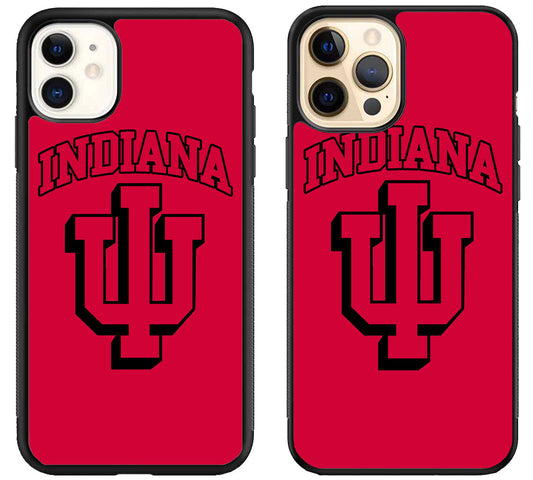 Indiana Hoosiers Logo iPhone 12 | 12 Mini | 12 Pro | 12 Pro Max Case