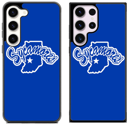 Indiana State Sycamores Blue Samsung Galaxy S23 | S23+ | S23 Ultra Case