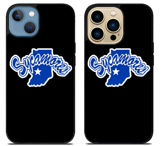 Indiana State Sycamores Logo iPhone 14 | 14 Plus | 14 Pro | 14 Pro Max Case