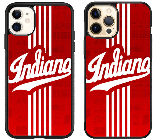 Indiana University Athletics Red iPhone 12 | 12 Mini | 12 Pro | 12 Pro Max Case