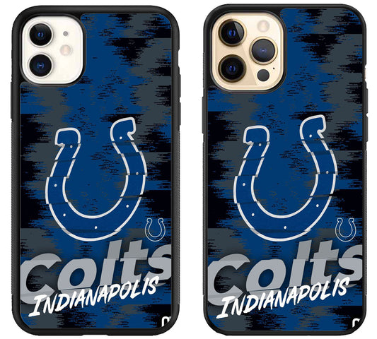 Indianapolis Colts Colorfull iPhone 12 | 12 Mini | 12 Pro | 12 Pro Max Case