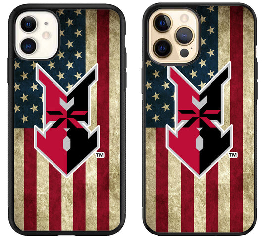 Indianapolis Indians Flag iPhone 12 | 12 Mini | 12 Pro | 12 Pro Max Case