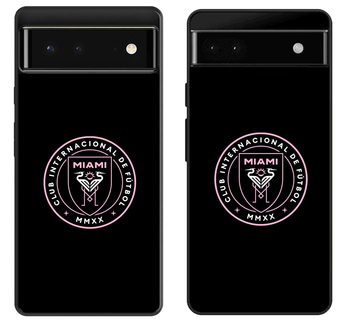 Inter Miami Logo Black Google Pixel 6 | 6A | 6 Pro Case