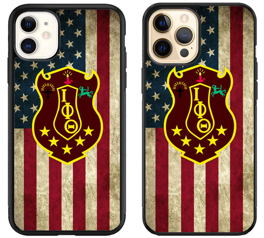 Iota Phi Theta Flag iPhone 12 | 12 Mini | 12 Pro | 12 Pro Max Case