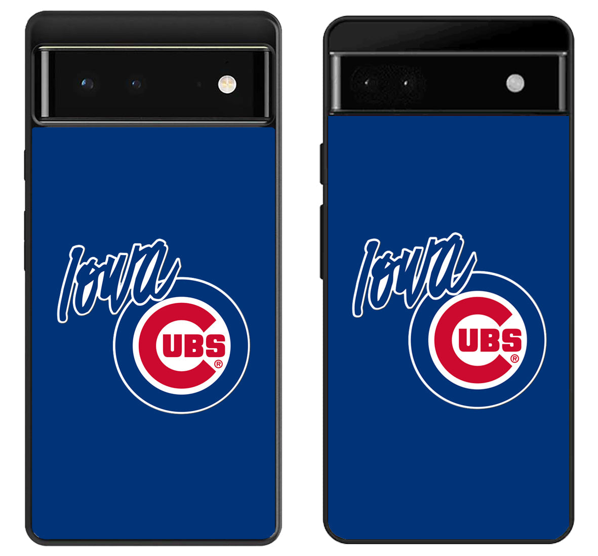 Iowa Cubs Logo Blue Google Pixel 6 | 6A | 6 Pro Case