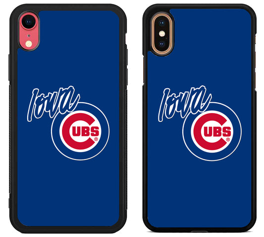 Iowa Cubs Logo Blue iPhone X | Xs | Xr | Xs Max Case