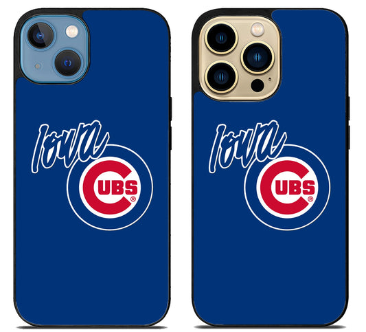 Iowa Cubs Logo Blue iPhone 14 | 14 Plus | 14 Pro | 14 Pro Max Case