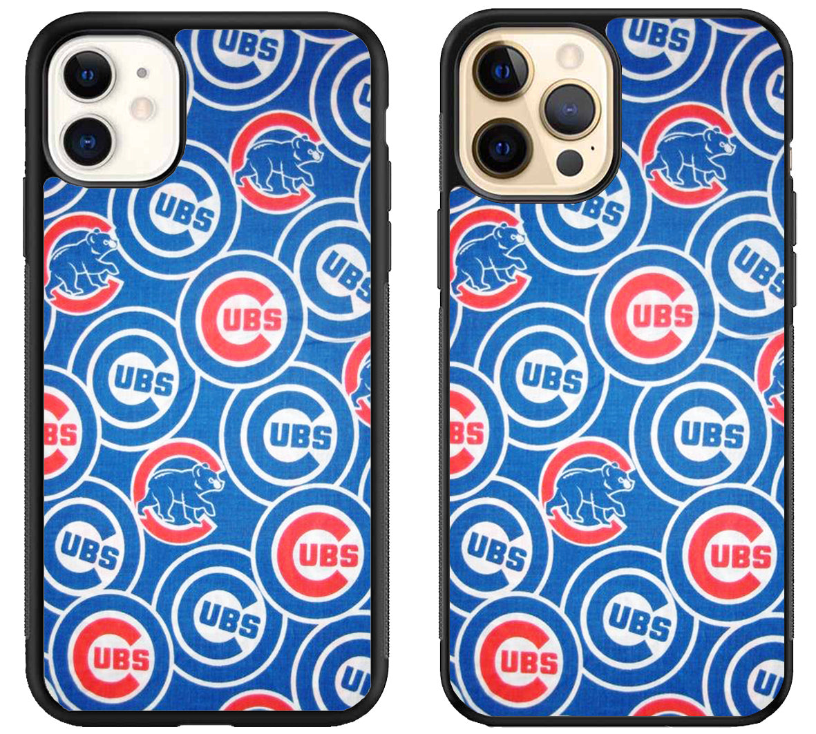 Iowa Cubs Logo Collage iPhone 12 | 12 Mini | 12 Pro | 12 Pro Max Case