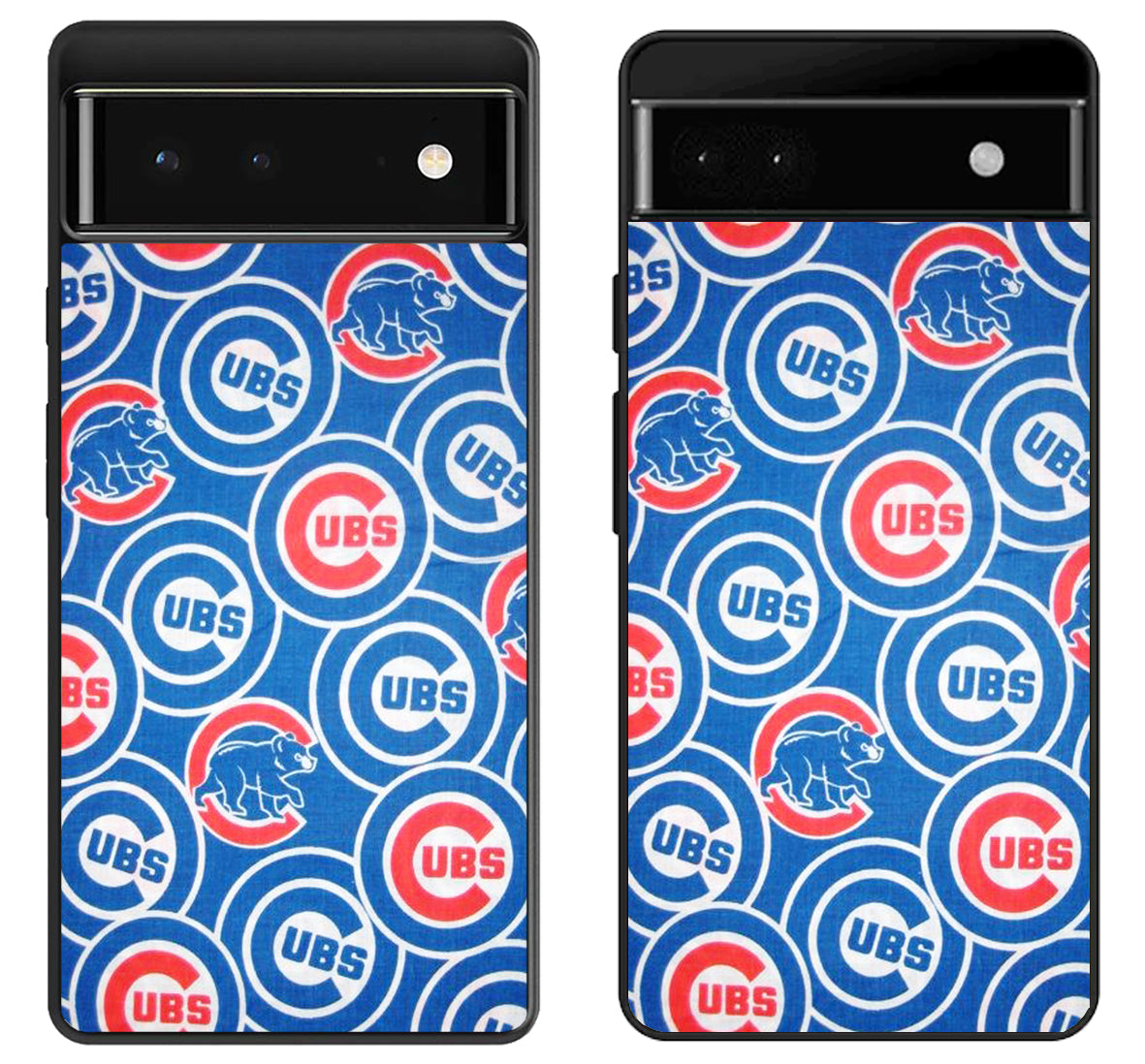 Iowa Cubs Logo Collage Google Pixel 6 | 6A | 6 Pro Case