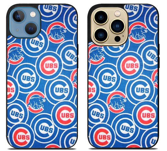 Iowa Cubs Logo Collage iPhone 14 | 14 Plus | 14 Pro | 14 Pro Max Case