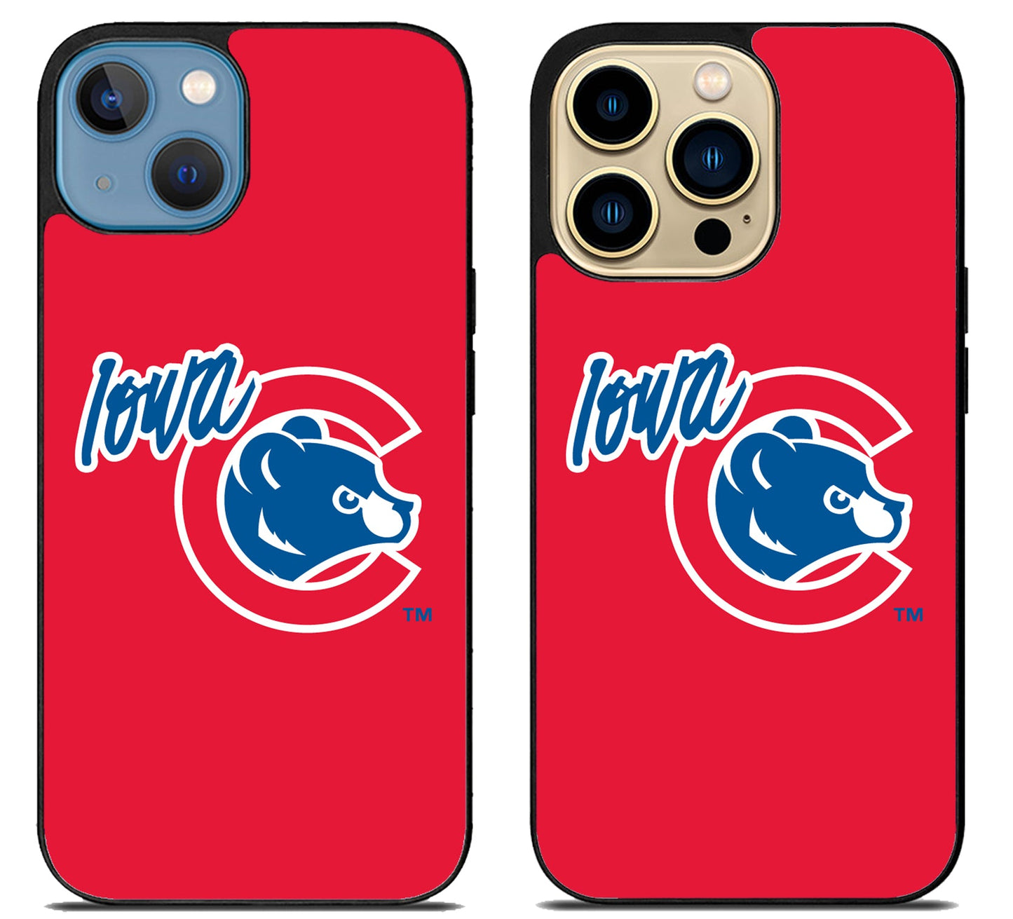 Iowa Cubs Logo Red iPhone 14 | 14 Plus | 14 Pro | 14 Pro Max Case