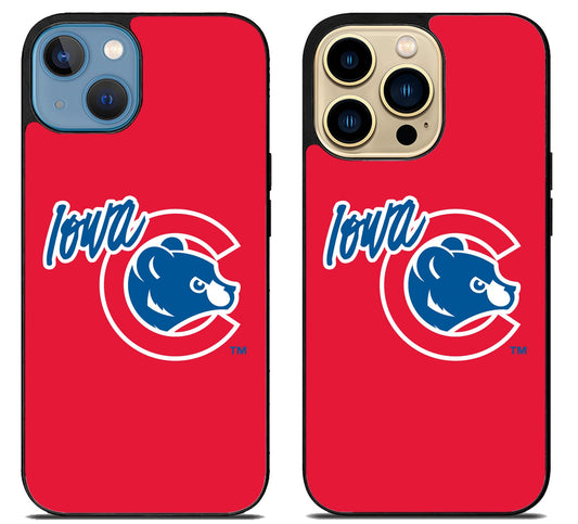 Iowa Cubs Logo Red iPhone 14 | 14 Plus | 14 Pro | 14 Pro Max Case