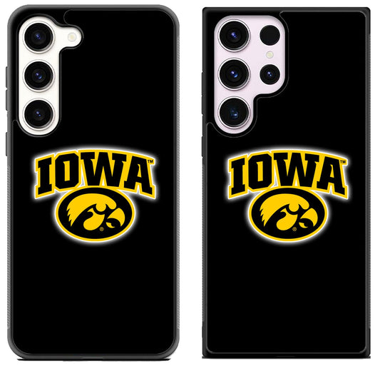 Iowa Hawkeyes Black Samsung Galaxy S23 | S23+ | S23 Ultra Case