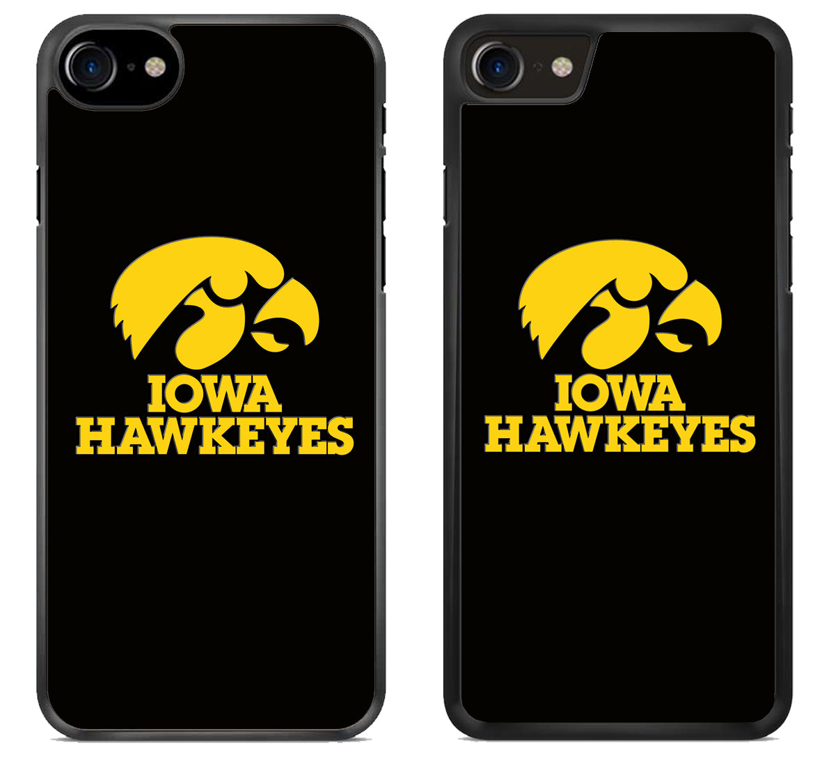 Iowa Hawkeyes Black Logo iPhone SE 2020 | iPhone SE 2022 Case