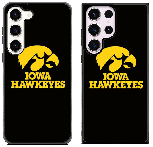 Iowa Hawkeyes Black Samsung Galaxy S23 | S23+ | S23 Ultra Case