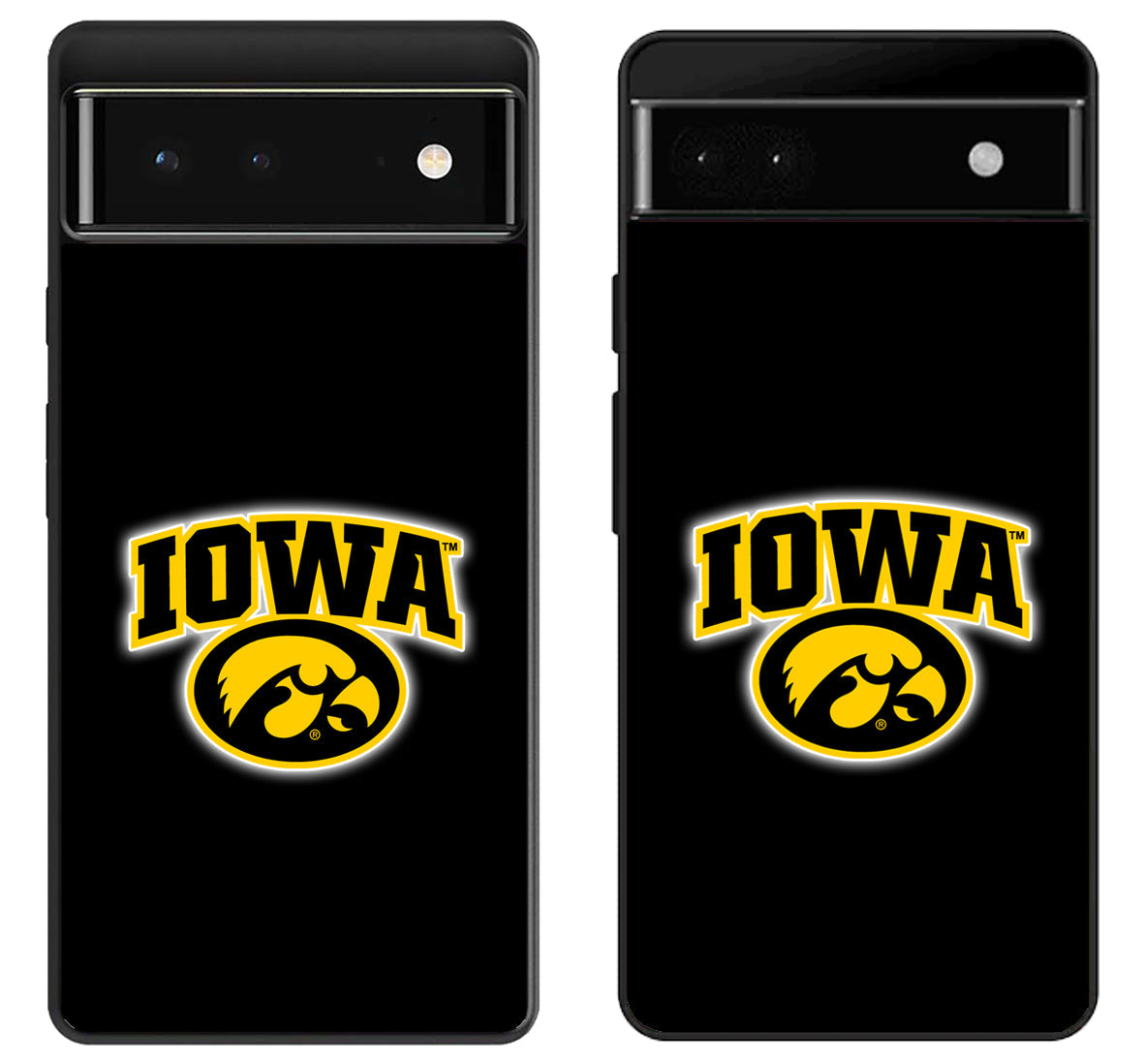 Iowa Hawkeyes Black Google Pixel 6 | 6A | 6 Pro Case