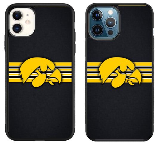 Iowa Hawkeyes Color Stripe iPhone 11 | 11 Pro | 11 Pro Max Case