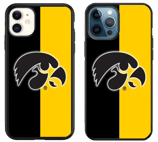 Iowa Hawkeyes Logo Stripe iPhone 11 | 11 Pro | 11 Pro Max Case
