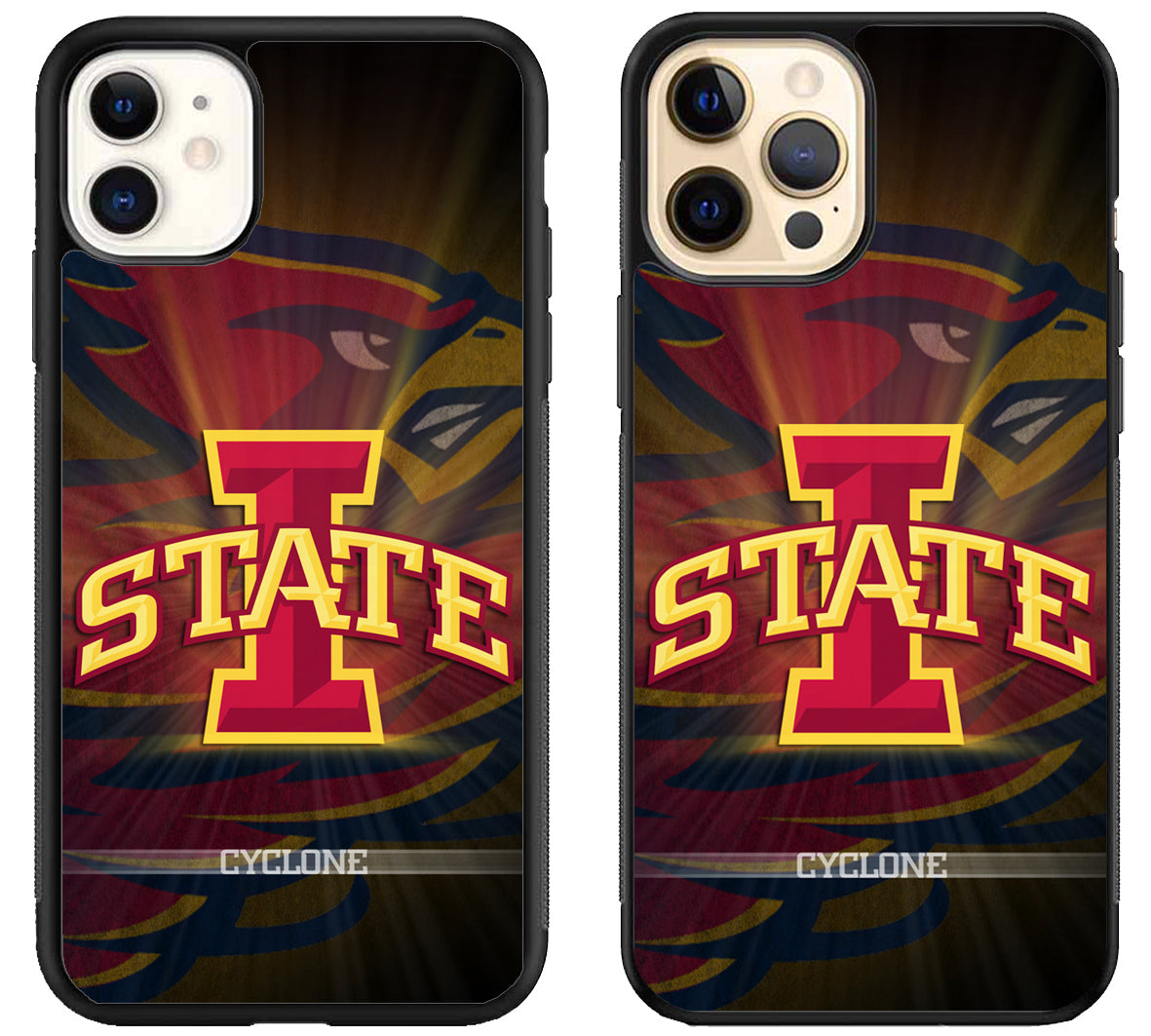 Iowa State Cyclones Background iPhone 12 | 12 Mini | 12 Pro | 12 Pro Max Case