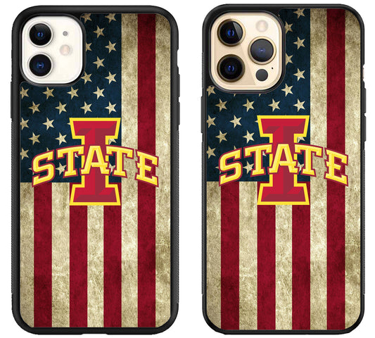 Iowa State Cyclones Flag iPhone 12 | 12 Mini | 12 Pro | 12 Pro Max Case