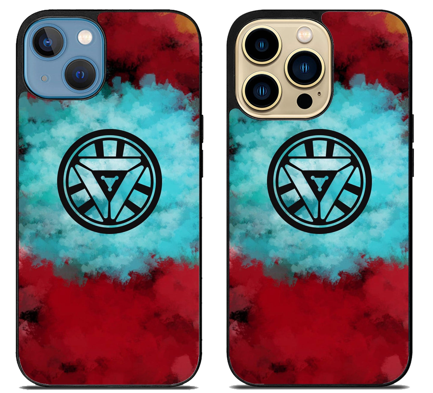 Iron Man Arc Reactor Logo iPhone 14 | 14 Plus | 14 Pro | 14 Pro Max Case