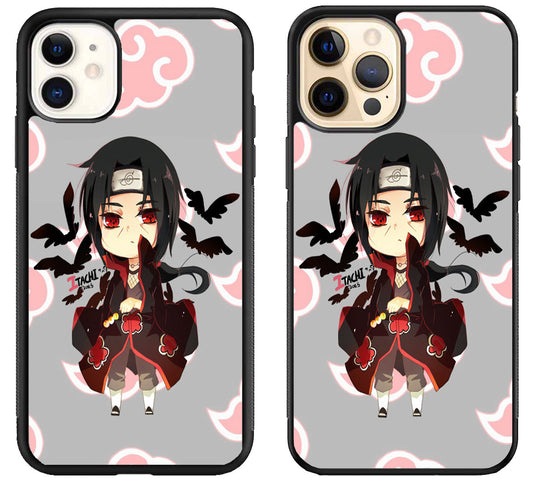 Itachi Chibi Naruto Shippuuden iPhone 12 | 12 Mini | 12 Pro | 12 Pro Max Case