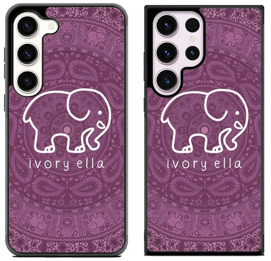 Ivory Ella Pattern Samsung Galaxy S23 | S23+ | S23 Ultra Case