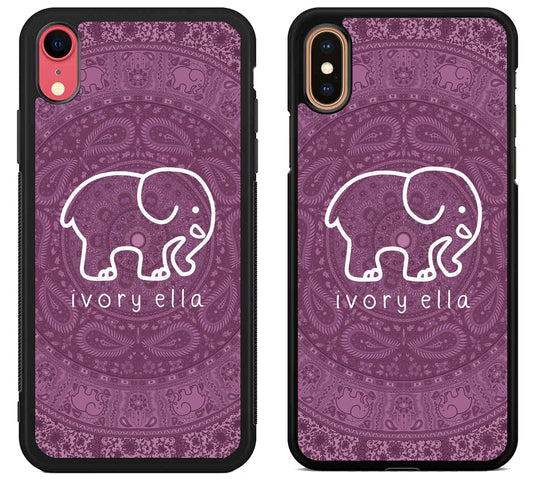 Ivory Ella Pattern iPhone X | Xs | Xr | Xs Max Case