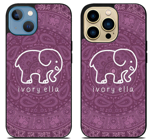 Ivory Ella Pattern iPhone 14 | 14 Plus | 14 Pro | 14 Pro Max Case