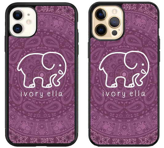 Ivory Ella Pattern iPhone 12 | 12 Mini | 12 Pro | 12 Pro Max Case