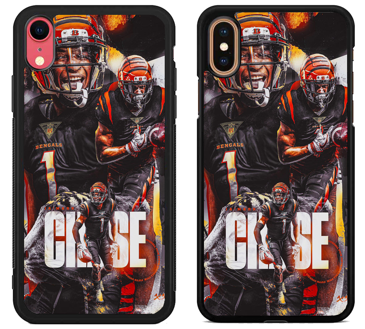 Ja'Marr Chase Cincinnati Bengals iPhone X | Xs | Xr | Xs Max Case