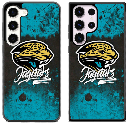 Jacksonville Jaguars Painted Samsung Galaxy S23 | S23+ | S23 Ultra Case