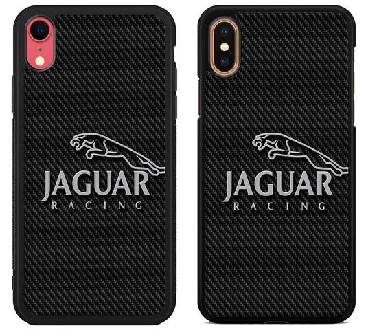 Jaguar Racing Logo Carbon iPhone X | Xs | Xr | Xs Max Case