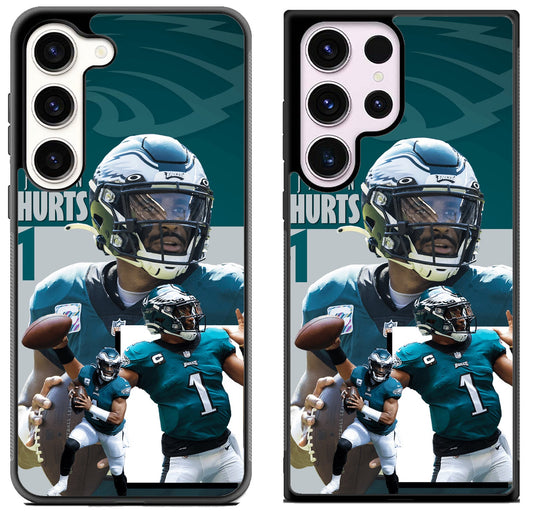 Jalen Hurts Philadelphia Eagles Collage Samsung Galaxy S23 | S23+ | S23 Ultra Case