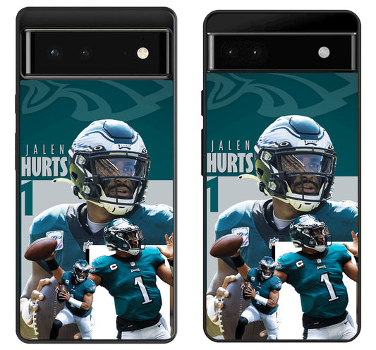 Jalen Hurts Philadelphia Eagles Collage Google Pixel 6 | 6A | 6 Pro Case