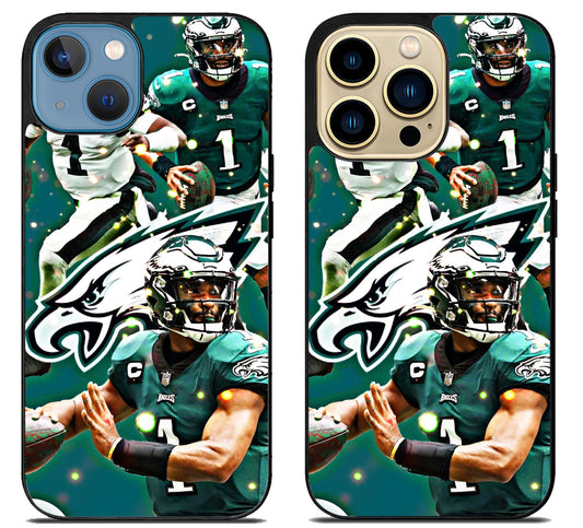 Jalen Hurts Philadelphia Eagles Cool iPhone 14 | 14 Plus | 14 Pro | 14 Pro Max Case