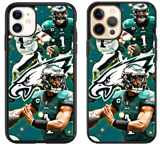 Jalen Hurts Philadelphia Eagles Cool iPhone 12 | 12 Mini | 12 Pro | 12 Pro Max Case